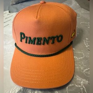 Masters Pimento Orange Embroidered Cap